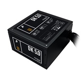 Блок питания 1STPLAYER DK PREMIUM 500W / ATX 2.4, APFC, 80 PLUS Bronze, Double Forward, Japan main cap, 120mm fan, non-modular / PS-500AX