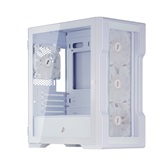 Корпус 1STPLAYER TRILOBITE T3-G White / mATX / 4x 120mm FRGB fans / T3-G-WH-4F1-W