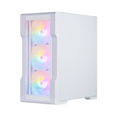 Корпус 1STPLAYER TRILOBITE T3-G White / mATX / 4x 120mm FRGB fans / T3-G-WH-4F1-W
