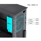 Корпус JONSBO D31 STD Black, TG, mini-ITX, mATX, черный