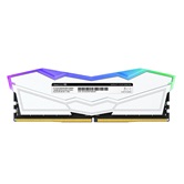 Модуль памяти DDR5 TEAMGROUP T-Force Delta RGB 32GB (2x16GB) 7600MHz CL36 (36-46-46-84) 1.4V / FF4D532G7600HC36DDC01 / White