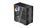 Корпус Deepcool CC360 ARGB, TG, mini-ITX, mATX, черный