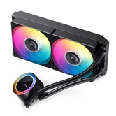 Комплект водяного охлаждения JONSBO TG-240 ARGB Black LGA2011/1700/1200/115X/AM5/AM4 (6шт/кор, TDP 260W, ARGB FAN and PUMP, PWM, DUAL FAN 120mm) RET