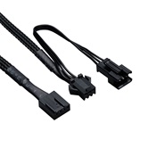 Комплект вентиляторов (3шт.) PHANTEKS D30 DRGB Black 120x120x30мм (PWM, 10шт./кор, 250-2000 об/мин, 30.2dBa) / PH-F120D30_DRGB_PWM_BK01_3P_RU