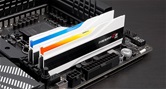 Модуль памяти DDR5 G.SKILL TRIDENT Z5 RGB 32GB (2x16GB) 6400MHz CL32 (32-39-39-102) 1.4V / F5-6400J3239G16GX2-TZ5RW / White