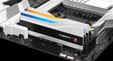Модуль памяти DDR5 G.SKILL TRIDENT Z5 RGB 64GB (2x32GB) 6400MHz CL32 (32-39-39-102) 1.4V / F5-6400J3239G32GX2-TZ5RW / White