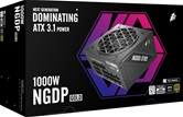 Блок питания 1STPLAYER NGDP GOLD 1000W Black / ATX 3.1, APFC, 80 PLUS Gold, LLC+DC-DC, full Japan solid-state caps, 120mm fan, full modular / HA-1000BA4