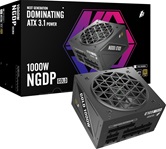 Блок питания 1STPLAYER NGDP GOLD 1000W Black / ATX 3.1, APFC, 80 PLUS Gold, LLC+DC-DC, full Japan solid-state caps, 120mm fan, full modular / HA-1000BA4