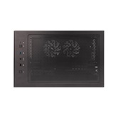 Корпус 1STPLAYER MIKU Mi7-A Black / ATX / 3x120mm FRGB fans / Mi7-A-BK-2F1R-1F1