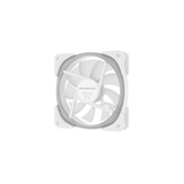 Вентилятор Powercase (CM21-12W ARGB) White 120x120x25мм (PWM, 100шт./кор, 4pin +ARGB Sync, 500-1500±10% об/мин) Bulk