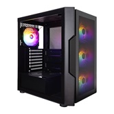 Корпус 1STPLAYER TRILOBITE T7-P Black / ATX / 4x120mm FRGB fans / T7-P-BK-4F1