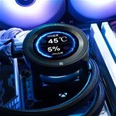 Система водяного охлаждения Thermalright Core Vision 360 Black ARGB / 3x120mm ARGB PWM Fans / TRCV360AB