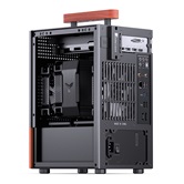 Корпус JONSBO T6 Black, TG, mini-ITX, черный