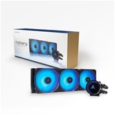 Комплект водяного охлаждения Chieftec ICEBERG 360 CLC-360-RGB LGA1700/1200/115X/AM5/AM4 (6шт./кор, TDP 300W, ARGB PUMP, PWM, TRIPLE ARGB FAN 120mm) RET
