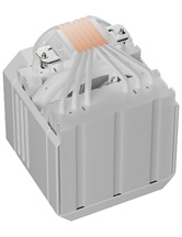 Кулер upHere UP2TC6 White / 6HPx6mm, 265W TDP, dual tower, 2x120mm fans, 600-1650RPM, 68 CFM, 25dBA, ARGB cover / UP2TC6