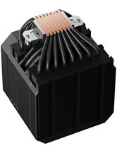 Кулер upHere UP2KC8 Black / 8HPx6mm, 280W TDP, dual tower, 2x120mm fans, 600-1650RPM, 68 CFM, 25dBA, ARGB cover / UP2KC8
