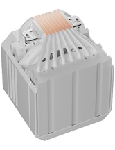 Кулер upHere UP2TC8 White / 8HPx6mm, 280W TDP, dual tower, 2x120mm fans, 600-1650RPM, 68 CFM, 25dBA, ARGB cover / UP2TC8