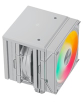 Кулер upHere UE2TC6 White ARGB / 6HPx6mm, 265W TDP, dual tower, 2x120mm ARGB fans, 600-1650RPM, 68 CFM, 25dBA / UE2TC6