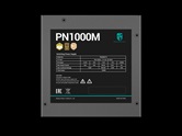 Блок питания Deepcool GAMERSTORM PN1000M (ATX 3.1, 1000W, Full Cable Management, PWM 135mm fan, Active PFC, 80+ GOLD, Active PFC + Half Bridge SRC LLC + DC/DC ,Gen5 PCIe) RET