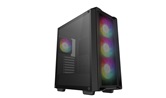 Корпус Deepcool CC560 MESH V2, TG, 4x120mm ARGB Fan, mini-ITX, mATX, ATX, черный