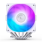 Кулер JONSBO CR-3000E(Color) White LGA1700/1200/115X/AM5/AM4 (12шт/кор, TDP 260W, PWM, 2 x 120mm Dynamic Multi-Color LED Fan, 6 тепловых трубок, белый, 4-pin) Retail