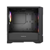 Корпус Powercase Mistral Micro X3B ARGB, Tempered Glass, 3x 120mm ARGB PWM Fan, чёрный, mATX  (CMMXB-A3)