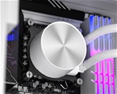 Комплект водяного охлаждения ID-COOLING FX240 PRO WHITE LGA20XX/1700/1200/115X/AM4/AM5 (4шт/кор,TDP 300W, BLACK FAN and PUMP, PWM, DUAL FAN 120mm, белый) RET