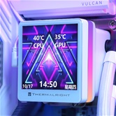 Система водяного охлаждения Thermalright Grand Vision 360 ARGB White / 3x120mm ARGB PWM Fans / TRGV360AW