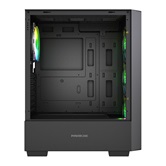 Корпус Powercase Mistral AY4B ARGB, Tempered Glass, 4x 120mm ARGB Fans, чёрный, ATX  (CMAYB-A4)