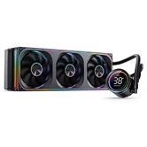 Комплект водяного охлаждения JONSBO TH-360 Black LGA1700/1200/115X/AM5/AM4 (4шт/кор, TDP 300W, ARGB FAN and PUMP, PWM, TRIPLE FAN 120mm) RET