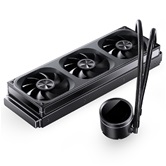 Комплект водяного охлаждения JONSBO TH-360 Black LGA1700/1200/115X/AM5/AM4 (4шт/кор, TDP 300W, ARGB FAN and PUMP, PWM, TRIPLE FAN 120mm) RET