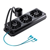 Комплект водяного охлаждения JONSBO TH-240 Black LGA1700/1200/115X/AM5/AM4 (6шт/кор, TDP 260W, ARGB FAN and PUMP, PWM, DUAL FAN 120mm) RET