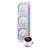 Комплект водяного охлаждения JONSBO TH-360 White LGA1700/1200/115X/AM5/AM4 (4шт/кор, TDP 300W, ARGB FAN and PUMP, PWM, TRIPLE FAN 120mm, белый) RET