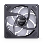 Вентилятор JONSBO ZB-120BR 120х120х28мм REVERSE (60шт/кор, PWM, ARGB LED, 700-2400об/мин, черный) Retail