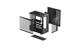 Корпус Deepcool CH690 DIGITAL, TG (aquarium), mini-ITX, mATX, ATX, черный