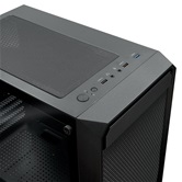 Корпус XASTRA  A303M 3FRGB Black mATX/Mesh/ tempered glass / 2x140mm + 1x120mm  FRGB fans/ A303M-2FC14F-1FC12F
