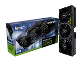 Видеокарта PALIT GeForce RTX 5080 GAMINGPRO / 16GB GDDR7 256BIT 3xDP HDMI / NE75080019T2-GB2031A