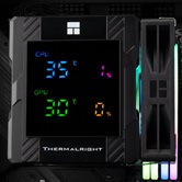 Кулер Thermalright Peerless Assassin 120 Digital ARGB Black  LGA115X/1200/1700/1851AM4/AM5 (Dual Tower, 2x120mm ARGB PWM Fan, медное основание, 6 тепл. трубок 6мм) / TRPA120DAB