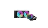Комплект водяного охлаждения DEEPCOOL LE240 V2 LGA1851/1700/1200/115X/AM5/AM4 (6шт/кор,TDP 250W, ARGB Lighting, Anti-Leak edition, PWM, DUAL FAN) RET