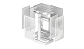 Корпус Deepcool CH270 DIGITAL WH, TG, mini-ITX, mATX, белый