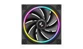 Вентилятор DEEPCOOL FL12R 120x120x25мм REVERSE (48шт./кор, PWM, ARGB, черный, 500-2150об/мин) Color BOX