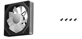 Вентилятор DEEPCOOL CG530 FAN BKR 120x120x25мм REVERSE (60шт./кор, PWM, ARGB, черный, 800-1600об/мин) Bulk