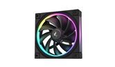 Вентилятор DEEPCOOL FL12-3 IN 1 120x120x25мм (16шт./кор, PWM, ARGB, черный, 500-2150об/мин) Color BOX