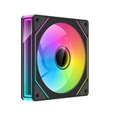 Вентилятор XASTRA FM120B ARGB single pack 120x120x25мм (60шт/кор,Infinity lighting effect, ARGB, PWM, black)  BOX