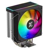 Кулер XASTRA AR400 ARGB  LGA1851/1700/1200/115X/AM5/AM4 (18шт/кор, TDP 220W, 4 тепл.трубки , PWM FAN ARGB 120mm , top cover with ARGB led ) RET