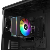 Кулер XASTRA AR400 ARGB  LGA1851/1700/1200/115X/AM5/AM4 (18шт/кор, TDP 220W, 4 тепл.трубки , PWM FAN ARGB 120mm , top cover with ARGB led ) RET