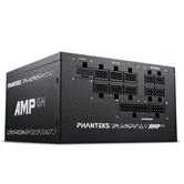 Блок питания PHANTEKS AMP GH 1200W (80 Plus Platinum, ATX 3.1, PCIe 5.1, APFC, 120mm Fan, Fully Modular, Black) / PH-P1200GR_BK01