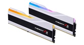 Модуль памяти DDR5 G.SKILL TRIDENT Z5 RGB 64GB (2x32GB) 6000MHz CL28 (28-36-36-96) 1.40V / F5-6000J2836G32GX2-TZ5RW / White