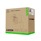 Корпус XASTRA  A400M 0F Black mATX/Mesh/Screwless TG+Mesh/ no fans/ A400M-0F