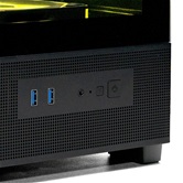 Корпус XASTRA Q500M 3ARGB-C10 Black mATX/Aquarium/Screewless/ 3x120mm ARGB PWM FM fans/Argb+PWM HUB 10port/ Q500M-3FM12A-C10